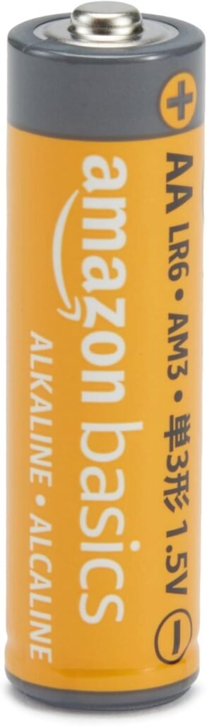 Amazon Basics 48-Pack AA Alkaline High-Performance Batteries, 1.5 Volt, 10-Year Shelf Life