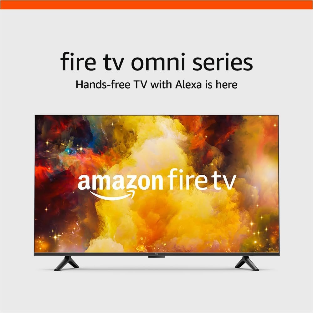 Amazon Fire TV 65 Omni Series 4K UHD smart TV with Dolby Vision, hands-free with Alexa + 4-Year Protection Plan