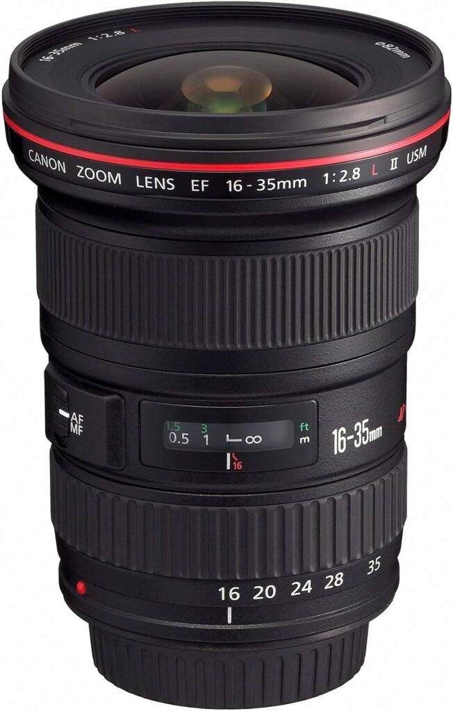 Canon EF 16-35mm f/2.8L ll USM Zoom Lens for Canon EF Cameras (Renewed)