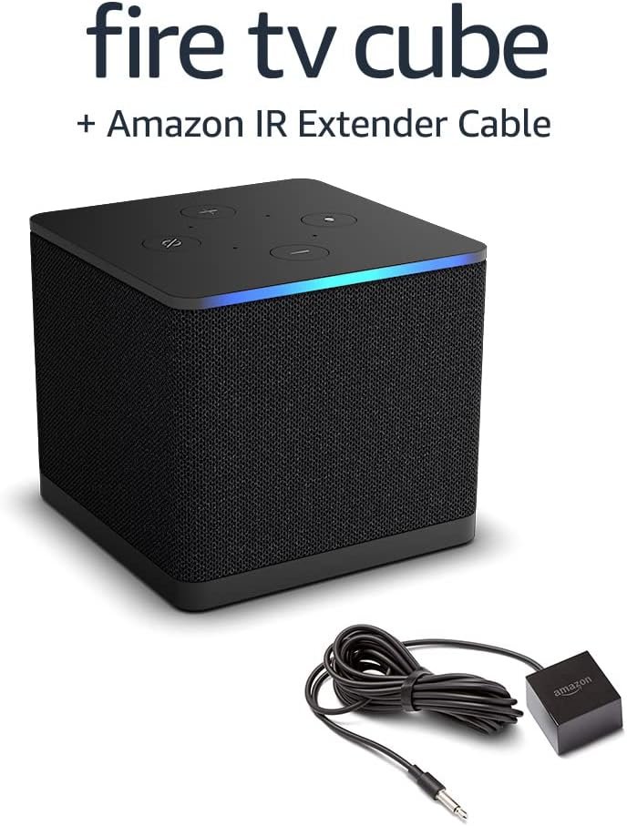 Fire TV Cube with Amazon IR Extender Cable