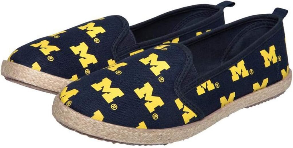 FOCO NFL Womens Espadrille Canvas Shoes