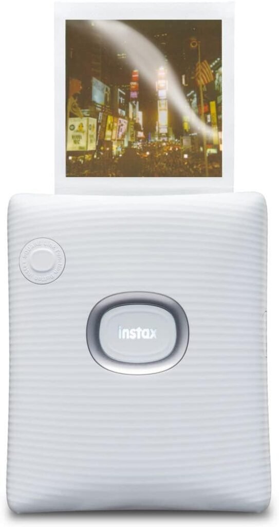 Fujifilm Instax Square Link Smartphone Printer- Ash White