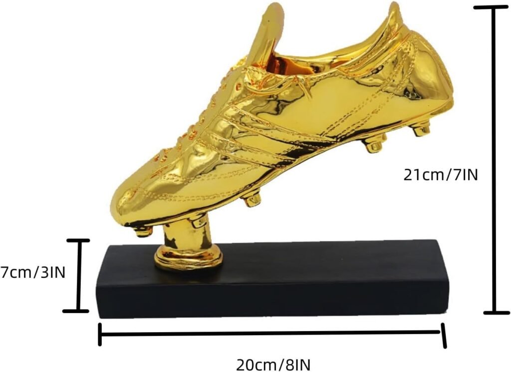 Golden Boot Trophy Award Shoes Replica The Best Player Trophy Cup Fans Souvenir Collectibles