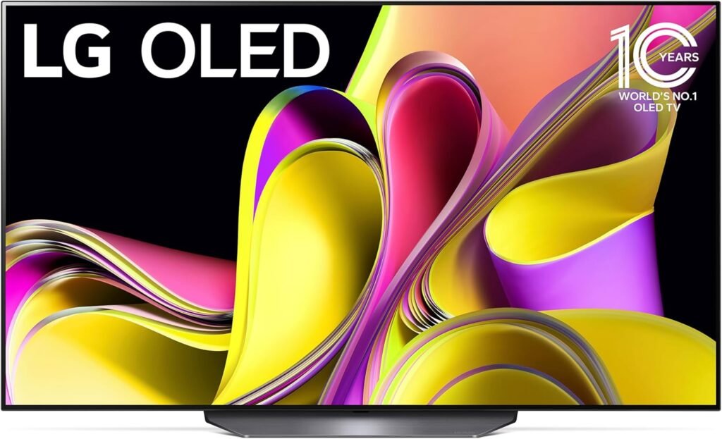 LG B3 Series 77-Inch Class OLED Smart TV OLED77B3PUA, 2023 - AI-Powered 4K TV, Alexa Built-in, Black