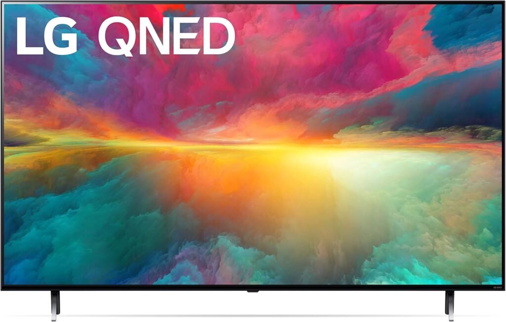 LG QNED75 Series 65-Inch Class QNED Mini-LED Smart TV 65QNED75URA, 2023 - AI-Powered 4K TV, Alexa Built-in, Ashed Blue (Renewed)