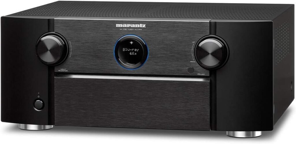 Marantz AV7706 11.2Ch 8K Ultra HD AV Surround Pre-Amplifier with HEOS Built-in and Voice Control