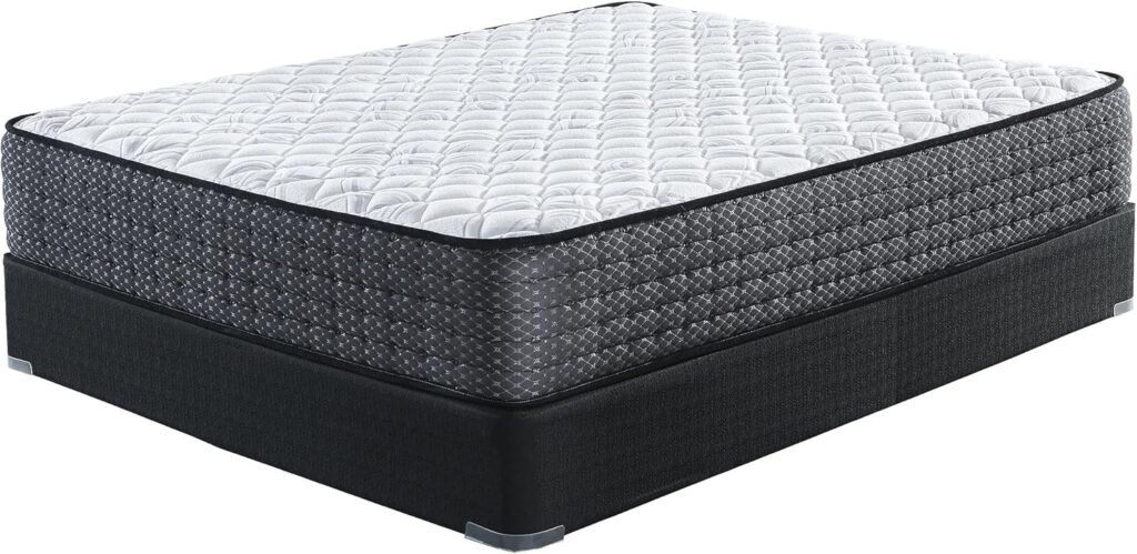 Signature Design by Ashley Queen Size Limited Edition 11 inch Firm Hybrid Mattress with Lumbar Support Gel Memory Foam