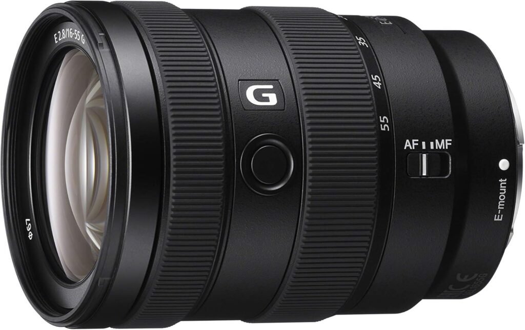 Sony Alpha 16-55mm F2.8 G Standard Zoom APS-C Lens (Renewed)